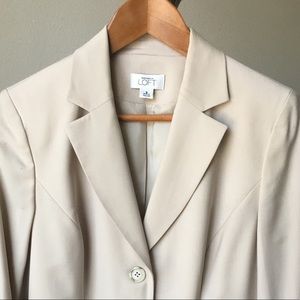 Cream Loft Blazer